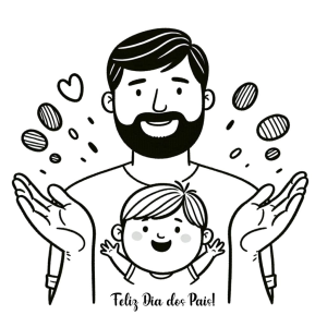 Abraço de Amor no Dia dos Pais