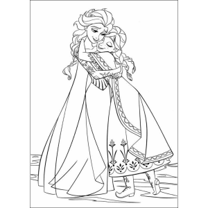 Abraço Congelante das Irmãs de Arendelle