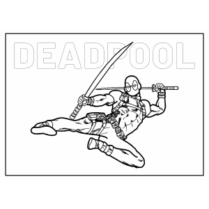 Ação e Estilo: Deadpool em Movimento