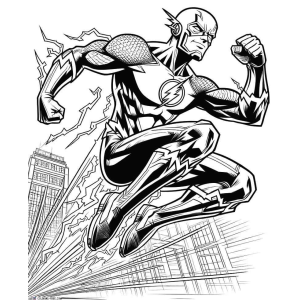 Acelere com o Flash: O Herói em Ação