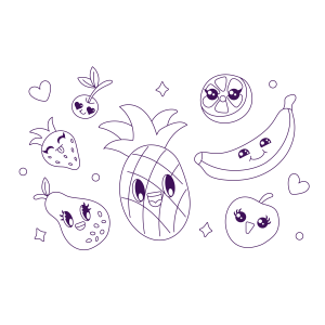 Álbum de Frutas Encantadas