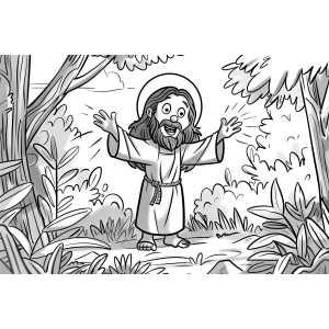 A Alegria de Jesus no Jardim