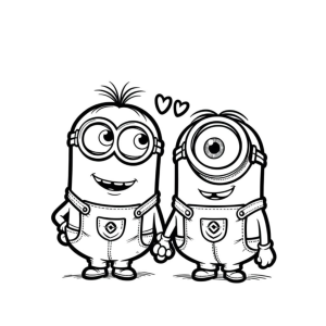 Amor em Estilo Minions: Uma Dupla Inseparável