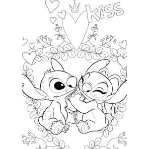 Amor Intergaláctico: Stitch & Angel