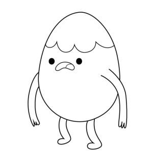 Arte Fresca de Pintinho da Hora de Aventura