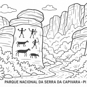 Arte Rupestre na Serra da Capivara