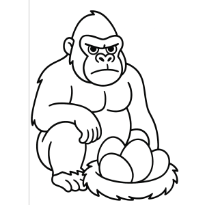 Atenção de King Kong ao Ninho Misterioso