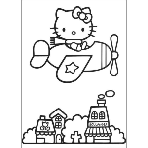 Aventura Aérea com Hello Kitty