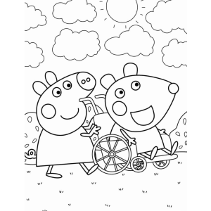 Aventura Amigável de Peppa e Pedro