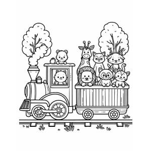 Aventura Animal no Trem Encantado