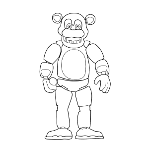 Aventura com Animatronic de FNAF
