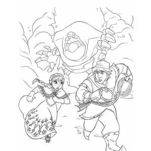 A Grande Aventura: Anna e Kristoff em Ação