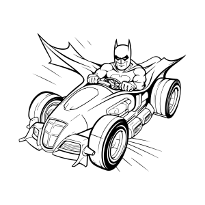 Aventura de Batman no Batmóvel