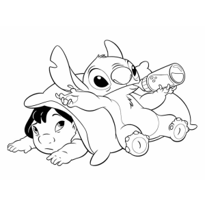 Aventura Bebê com Stitch e Lilo