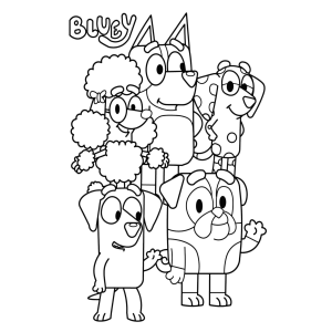 Aventura Canina com Bluey e Amigos