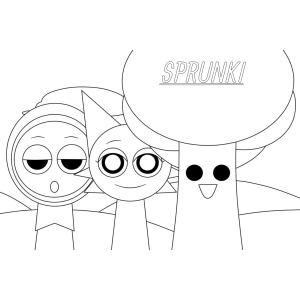 Aventura Colorida com Amigos Sprunki