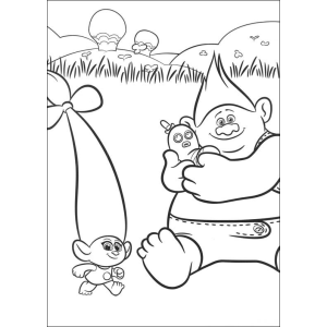 Aventura Colorida com os Trolls
