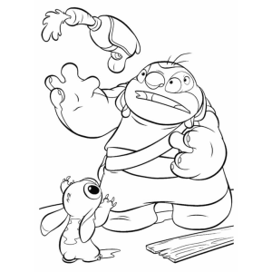 Aventura Colorida com Stitch e Pleakley