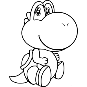 Aventura Colorida com Yoshi Bebê