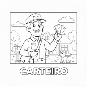 Aventura Colorida do Carteiro Amigável