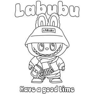 Aventura Colorida com Labubu
