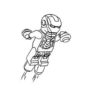 Aventura Colorida do LEGO Iron Man