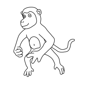 Aventura Colorida no Mundo dos Macacos