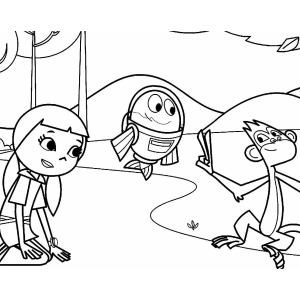 Aventura Colorida com Peixonauta e Amigos
