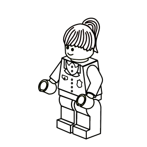Aventura com a Minifigura de Polícia