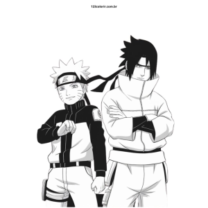 Aventura com Naruto e Sasuke