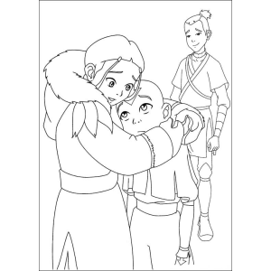 Aventura de Aang e Amigos em Avatar