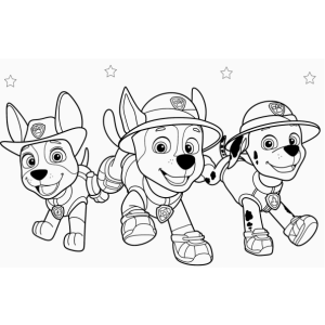 Aventura de Colorir com a Patrulha Canina