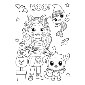 Aventura de Halloween com Personagens Mágicos
