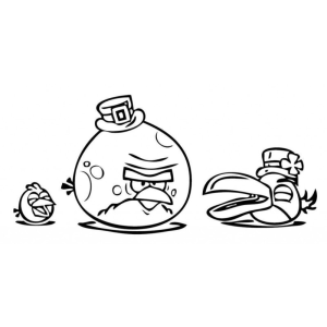 Aventura de Saint Patrick com Angry Birds