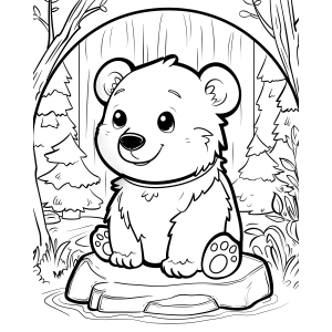 Aventura de Urso no Bosque