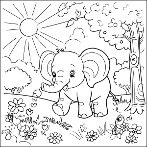 Aventura do Elefantinho Alegre