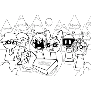 Aventura Emocionante no Mundo de Sprunki