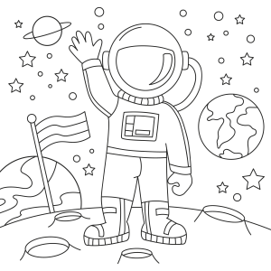 Aventura Espacial Cartoon