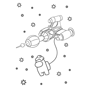 Aventura Espacial com Among Us