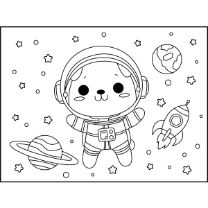 Aventura Espacial com Cão Astronauta
