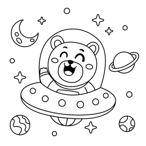 Aventura Espacial do Ursinho Astronauta