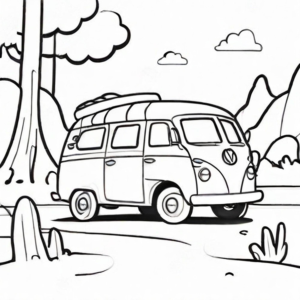 Aventura em Família com a Icônica Kombi
