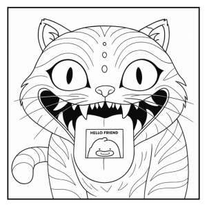 Aventura Felina: O Gato Guerreiro do K-Pop