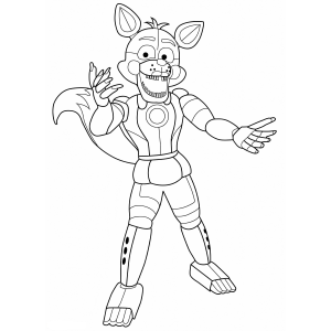 Aventure-se com Foxy em FNAF