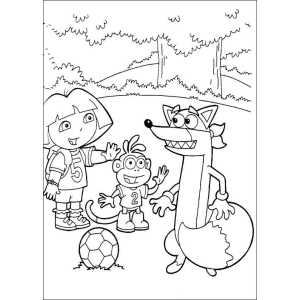 Aventura do Futebol com Dora e Amigos