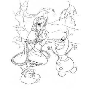 Aventura Gelada com Elsa e Olaf