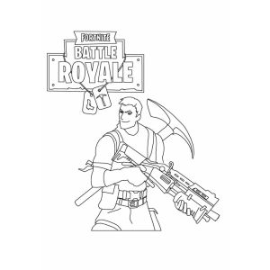 Aventura com o Heroi de Fortnite