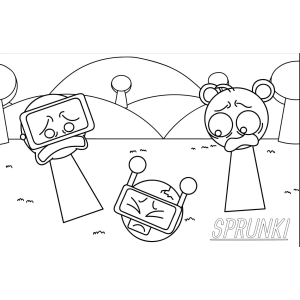 Aventura Inesperada no Mundo Sprunki