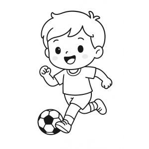 Aventura Infantil no Campo de Futebol