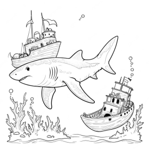 Aventura Marinha com Tubarão